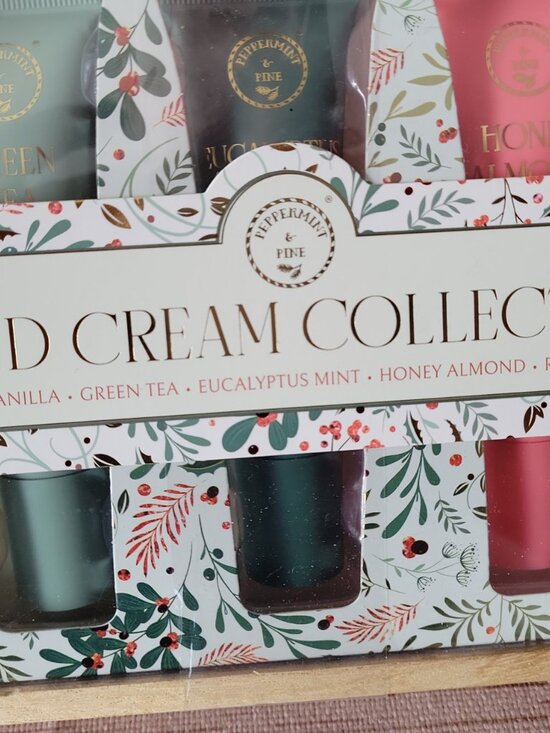 5pc Hand Cream Gift Set Travel Size Vanilla Green Tea Eucalyptus Honey Rose SG - Picture 4 of 5